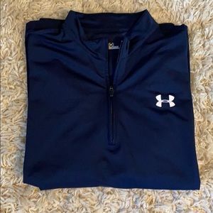 Men’s Under Armour Navy XL half zip pullover